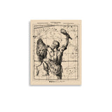 Orion Constellation Map - Aesthetic, Astronomy, Space Poster