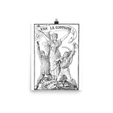Vive La Commune Walter Crane - Historical, Paris Commune, Socialist, Leftist Poster