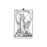 Vive La Commune Walter Crane - Historical, Paris Commune, Socialist, Leftist Poster