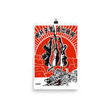 Political Power Grows From The Barrel Of A Gun - Historical Chinese Propaganda, Communist, Socialist Poster