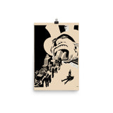 Capitalism Devours Everything - Dmitry Moor, Soviet Propaganda, Socialist, Communist, Anti Capitalist Poster