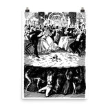 From The Depths - Socialist, Eat The Rich, Historical, Propaganda, Anti-Capitalist, Communist, Leftist Poster