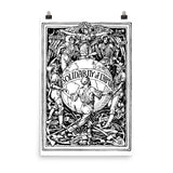 Solidarity of Labour - Walter Crane, Socialist, Propaganda, Leftist, Communist Poster