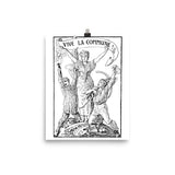Vive La Commune Walter Crane - Historical, Paris Commune, Socialist, Leftist Poster