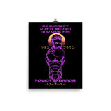 Resurrect John Brown And Give Him Power Armor - Vaporwave, Meme, Leftist, Historical Poster