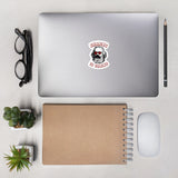 Sharing Is Caring - Karl Marx Silhouette, Socialist, Marxist, Democratic Socialism, Leftist Sticker