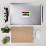 Armed Queers Bash Back w/ Star - LGBTQ, Queer, AK47 Sticker