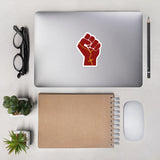 Liberation Theology Raised Fist - Radical Christianity, Christian, Protest, Social Justice, Leftism, Socialism Sticker