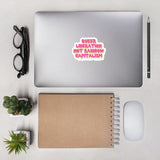 Queer Liberation Not Rainbow Capitalism - LGBTQ, Graffiti, Anti Capitalist Sticker
