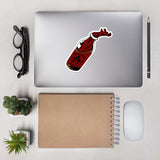 Message In A Bottle - Molotov, Anarchist, Anarchism, Leftist, Riot, Protest, Punk, Funny Sticker