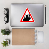 Sniper At Work Sign - Historical, Irish, Guns Sticker