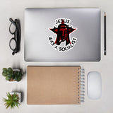 Jesus Was A Socialist Red Star - Liberation Theology, Radical Christianity, Socialism, Leftist, Social Justice Sticker