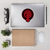 A Woman's Place Is In The Fight - Feminist, Socialist, Raised Fist Sticker