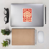 One Big Union, We Want The Earth - IWW, Labor Union, Propaganda, Anti Capitalist, Socialist, Anarchist Sticker