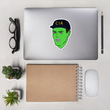CIA Glow Guy - Meme, Glow In The Dark, Terry Davis Sticker