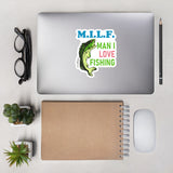 Man I Love Fishing - MILF, Oddly Specific Meme, Fishing Sticker