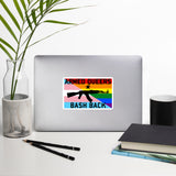 Armed Queers Bash Back w/ Star - LGBTQ, Queer, AK47 Sticker