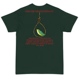 End The Death Penalty 2 (Back Print) - T-Shirt