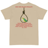 End The Death Penalty 2 (Back Print) - T-Shirt