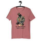 Comrade Lenin Cleanses the Earth of Filth - Soviet Propaganda T-Shirt