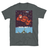No God Up Here - Refinished, Soviet Cosmonaut Propaganda, Yuri Gagarin T-Shirt