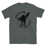 Direct Action Gets The Goods - IWW Sabo-Tabby, Labor Union, Leftist T-Shirt