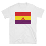 International Brigades Flag - Socialist, Spanish Civil War, Revolutionary Catalonia T-shirt