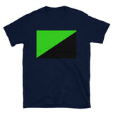 Eco-Anarchist Flag - Anarchism, Socialist, Anti-Capitalist, Climate Change T-Shirt