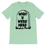 Wish U Were Here - Pastel Goth, Soft Grunge, Tombstone, Kawaii Aesthetic T-Shirt
