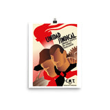 CNT Unidad Sindical - Refinished Spanish Civil War Propaganda Poster