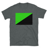 Eco-Anarchist Flag - Anarchism, Socialist, Anti-Capitalist, Climate Change T-Shirt