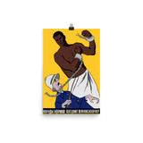 African Peoples Will Curb The Colonizers - Refinished, Anti Colonial, Soviet Propaganda Poster