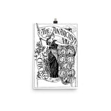 Anarchists of Chicago - Haymarket Riot, Labor History, Socialist, Socialism, Leftist Poster