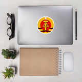 East German Coat of Arms - German Democratic Republic, Soviet Union, Historical Sticker