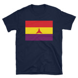 International Brigades Flag - Socialist, Spanish Civil War, Revolutionary Catalonia T-shirt