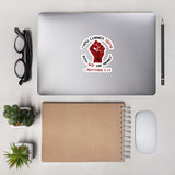 You Cannot Serve Both God And Money - Liberation Theology Sticker