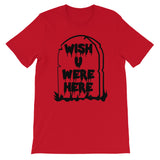 Wish U Were Here - Pastel Goth, Soft Grunge, Tombstone, Kawaii Aesthetic T-Shirt