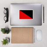 Anarcho-Communist Flag - Leftist, Anarchist, Libertarian Socialist Sticker