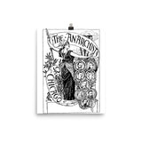 Anarchists of Chicago - Haymarket Riot, Labor History, Socialist, Socialism, Leftist Poster