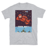No God Up Here - Refinished, Soviet Cosmonaut Propaganda, Yuri Gagarin T-Shirt
