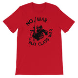 No War But Class War Skeleton - Anti Imperialism, Anti War, Socialist T-Shirt