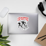 Loukanikos The Riot Dog - Anarchist, Socialist, Protest Sticker