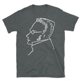 Max Stirner Sketch - Philosopher, Egoist, Anarchist T-Shirt