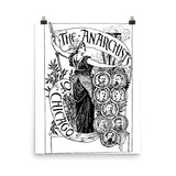 Anarchists of Chicago - Haymarket Riot, Labor History, Socialist, Socialism, Leftist Poster