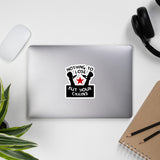 Nothing To Lose But Your Chains - Socialist, Marxist, Leftist Sticker