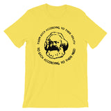 From Each According to Their Ability, To Each According to Their Need - Karl Marx T-Shirt