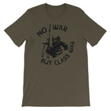 No War But Class War Skeleton - Anti Imperialism, Anti War, Socialist T-Shirt