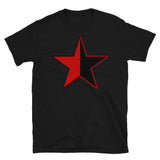 Red And Black Star - AnCom, Anarchist, Socialist, Leftist, Communist, Libertarian Socialist T-Shirt