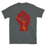 Liberation Theology Raised Fist - Radical Christianity, Christian, Protest, Social Justice, Leftism, Socialism T-Shirt