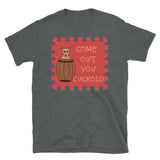 Come Out You Cuckold Flag - Sir Horatio Cary, Regiment of Horse, English Civil War, History, Historical Meme T-Shirt